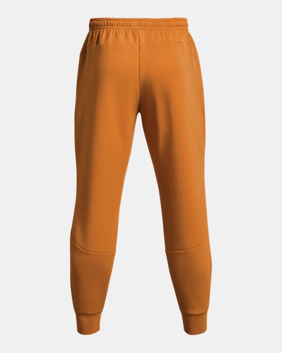 กางเกงจ๊อกเกอร์ผ้าฟลีซ UA Unstoppable สำหรับผู้ชาย in Orange image number 5